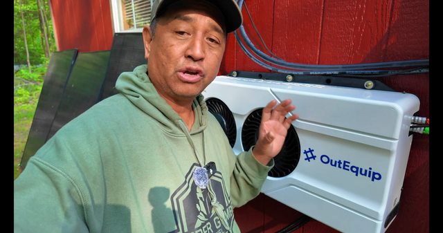 Ben's 18x36 Off-Grid Cabin OutEquip 12V Mini Split AC DIY Install and Cooling Follow-Up