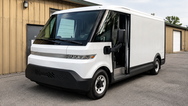 BrightDrop Service Van DIY Owner Solves a Paper-Thin Roof AC Install with a 12V OutEquip Heat-Cool Unit