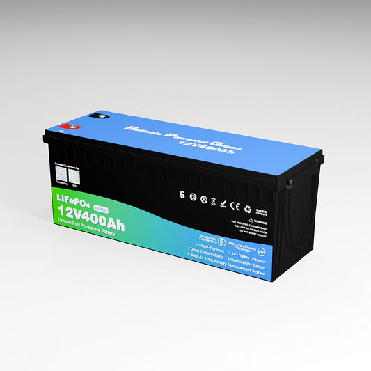 12V 400Ah LiFePO4 Lithium Battery – Reliable, Long-Lasting Power for RV, Van, and Off-Grid Life