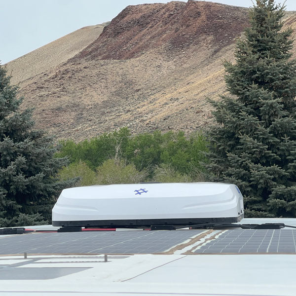 outequippro air conditioner on trailer