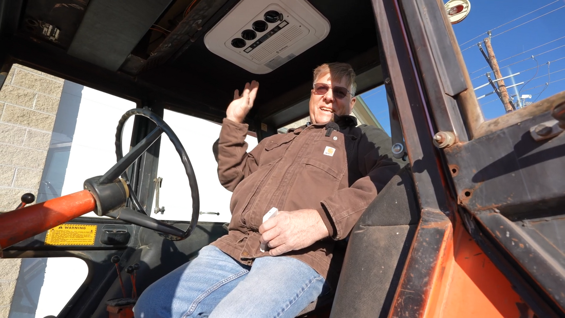 Tractor Cab Air Conditioning: Installing a 12V OutEquipPro Unit on a Vintage Diesel
