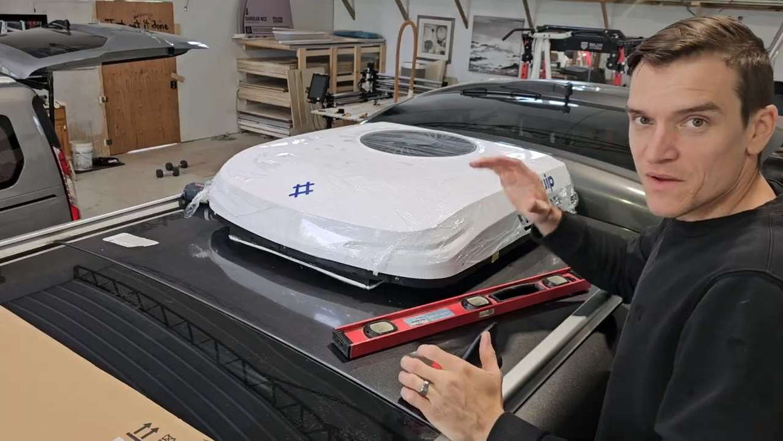 Ford Transit Connect Micro Camper AC Upgrade + Off-Grid 12V Power Integration