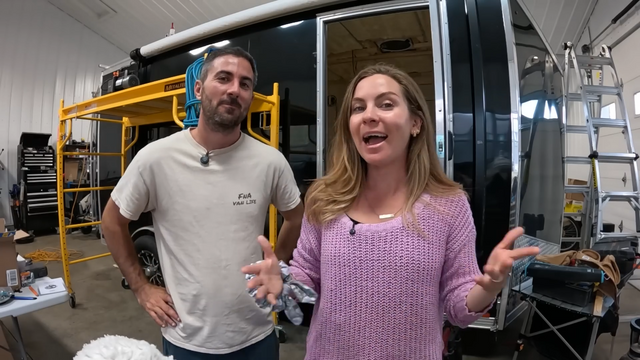 A Family Travel Trailer AC Install by a Former HVAC Tech Solves Hot Summer Nights