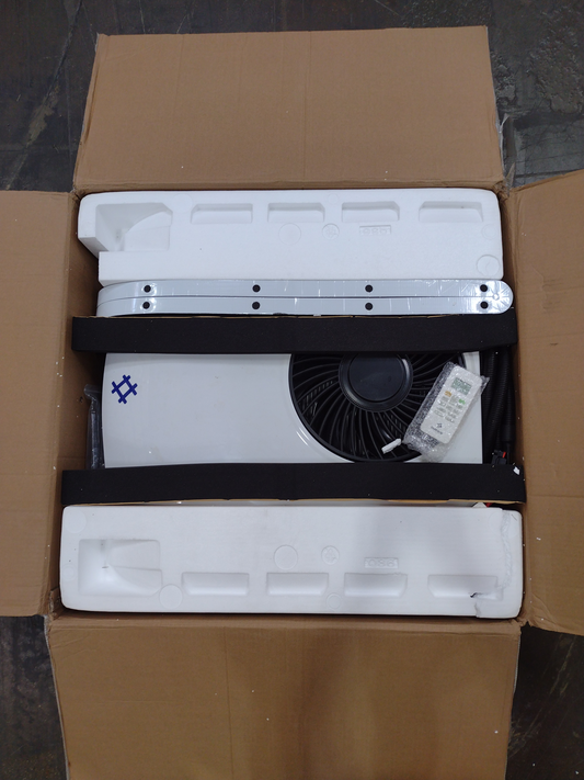 [Open Box -Grade B]48V 11,000 BTU White RV Rooftop AC with Heater