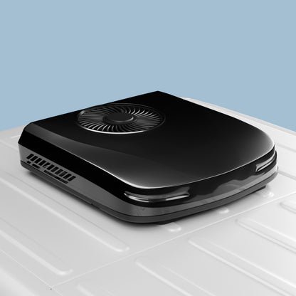 12V Air Conditioner, 10000 BTU Top Mounted Heating and Cooling Parking Air Conditioner Set for RVs, Trucks, Vans, Campers – Now in Black (Spring 2025 Launch)