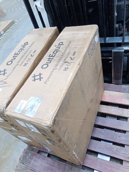 [Open Box -Grade C]12V 10,000 BTU White RV Rooftop AC with Heater