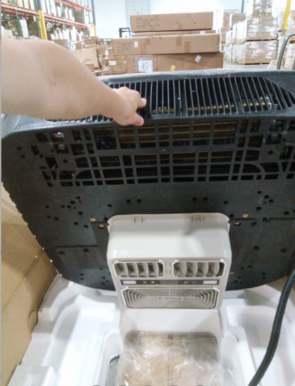 [Open Box -Grade A]110V 15,000 BTU Black RV Rooftop AC with Heat Pump