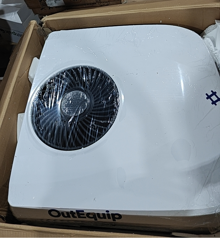 [Open Box -Grade B]12V 10,000 BTU White RV Rooftop AC with Heater