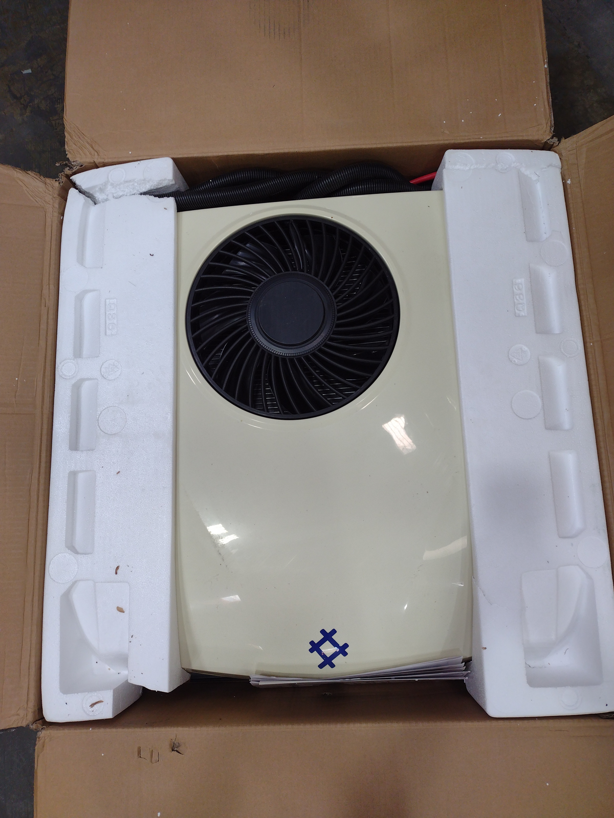 [Open Box -Grade C]12V 10,000 BTU White RV Rooftop AC with Heater