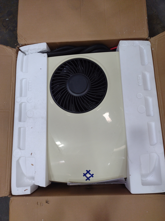 [Open Box -Grade C]12V 10,000 BTU White RV Rooftop AC with Heater