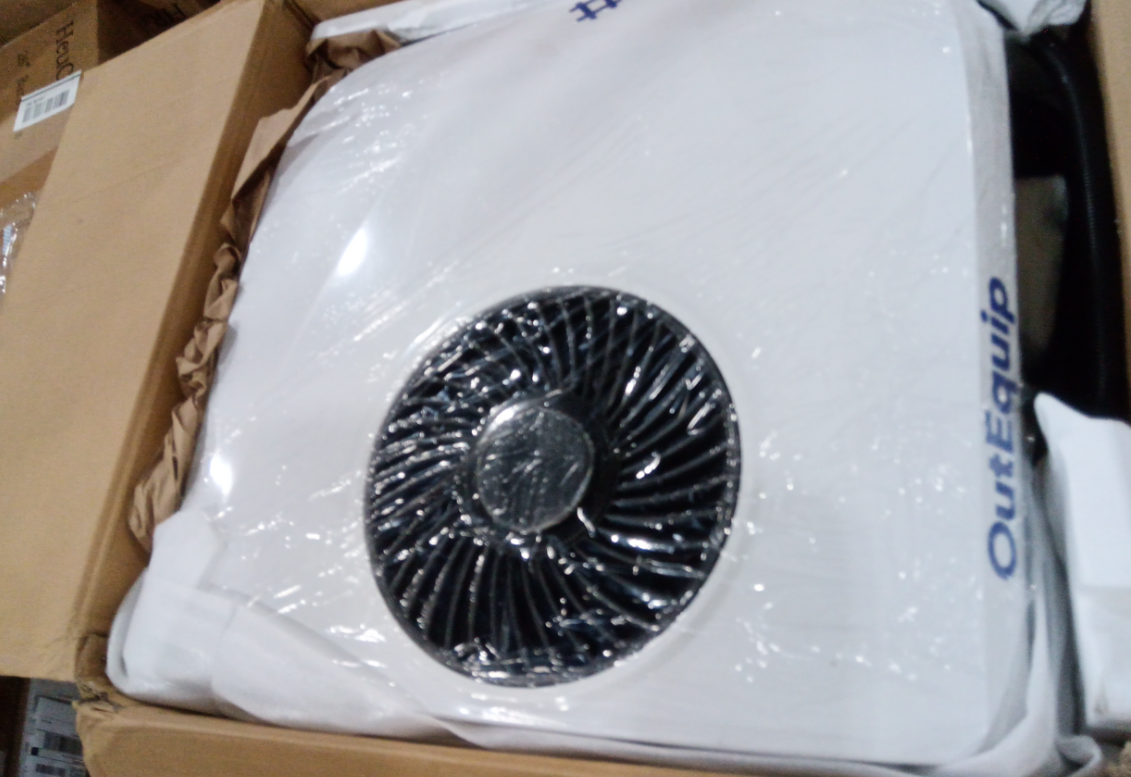 [Open Box -Grade B]12V 10,000 BTU White RV Rooftop AC with Heater