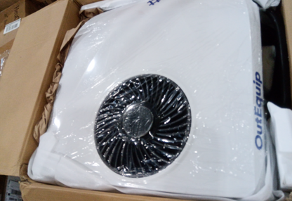 [Open Box -Grade B]12V 10,000 BTU White RV Rooftop AC with Heater
