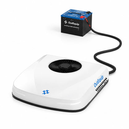 12V Off-Grid Climate Ecosystem: Summit 2 A/C + Smart Power Hub