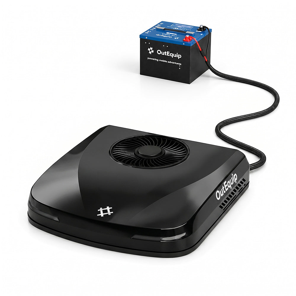 12V Off-Grid Climate Ecosystem: Summit 2 A/C + Smart Power Hub