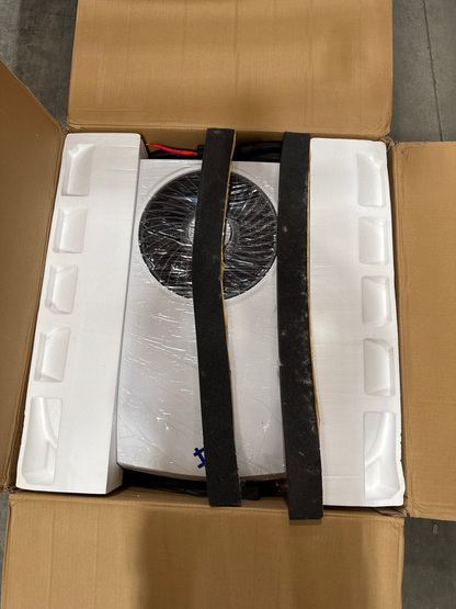 [Open Box -Grade A]12V 10,000 BTU White RV Rooftop AC with Heater