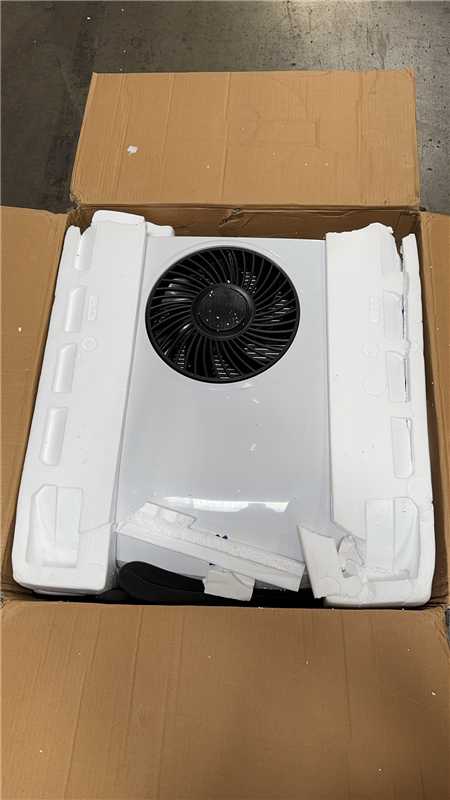 [Open Box -Grade B] 12V 10000 BTU White RV Rooftop AC with Heater