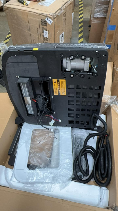 [Open Box -Grade C]12V 10,000 BTU Black RV Rooftop AC with Heater
