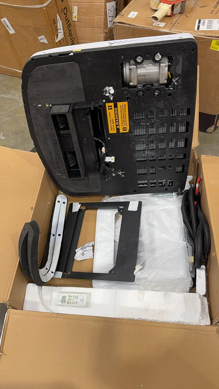 [Open Box -Grade C]12V 10,000 BTU White RV Rooftop AC without Heater