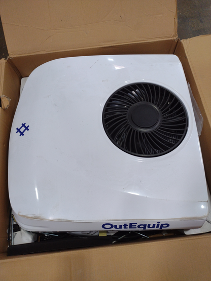[Open Box -Grade A]12V 10,000 BTU White RV Rooftop AC without Heater