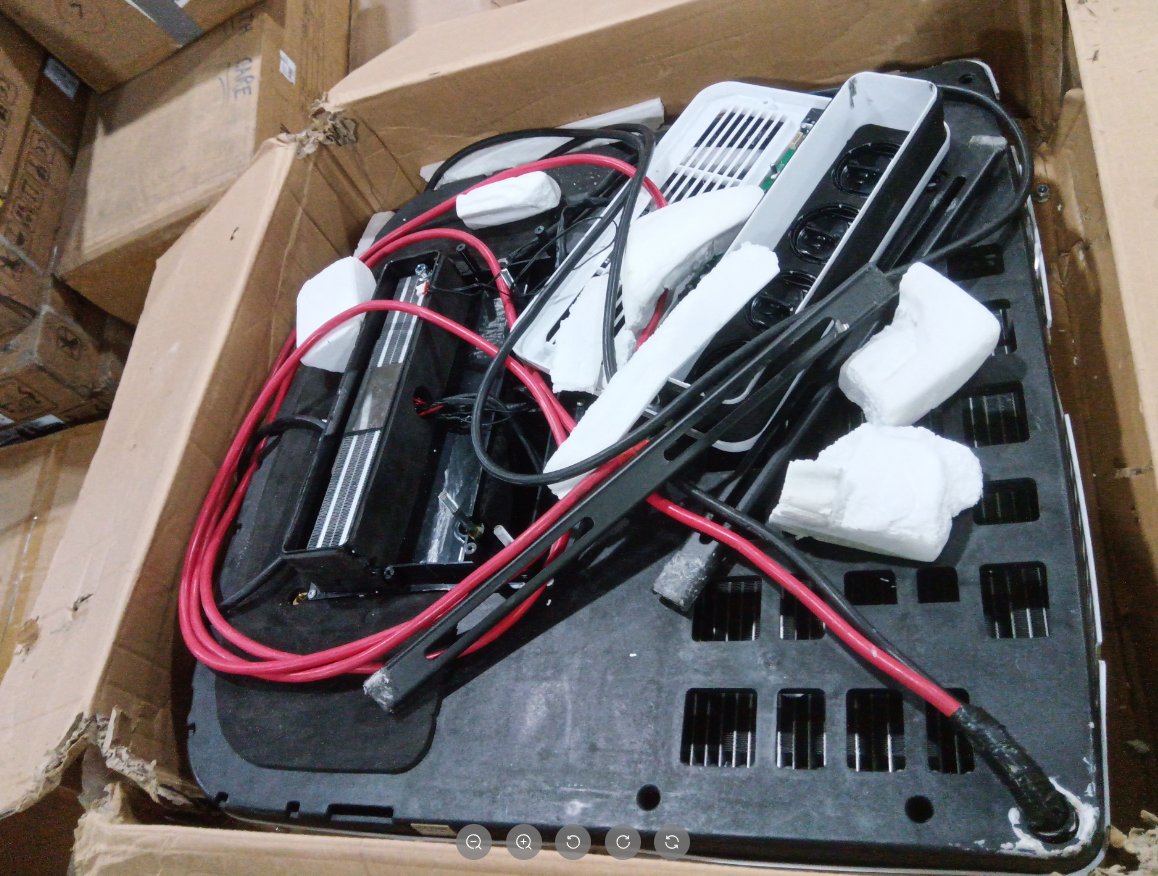 [Open Box -Grade C]12V 10,000 BTU White RV Rooftop AC with Heater