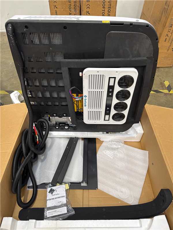 [Open Box -Grade C]12V 10,000 BTU White RV Rooftop AC with Heater