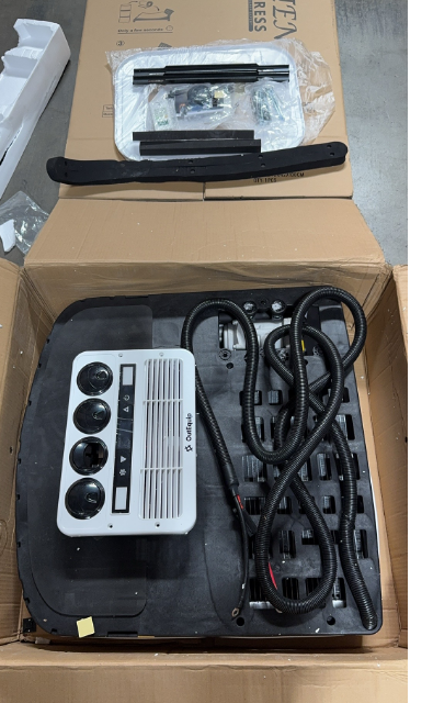 [Open Box -Grade B]12V 10,000 BTU White RV Rooftop AC with Heater