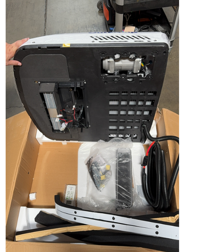 [Open Box -Grade A]12V 10,000 BTU White RV Rooftop AC with Heater