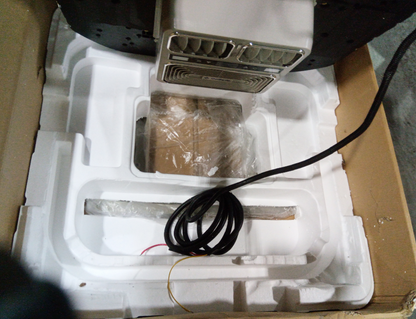 [Open Box -Grade A]110V 15,000 BTU Black RV Rooftop AC with Heat Pump