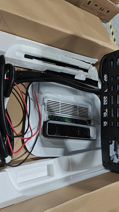 [Open Box -Grade D]24V 11,000 BTU White RV Rooftop AC with Heater