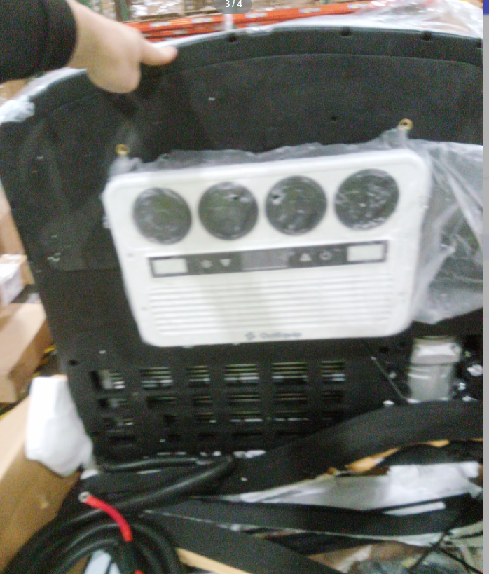 [Open Box -Grade B]12V 10,000 BTU White RV Rooftop AC with Heater