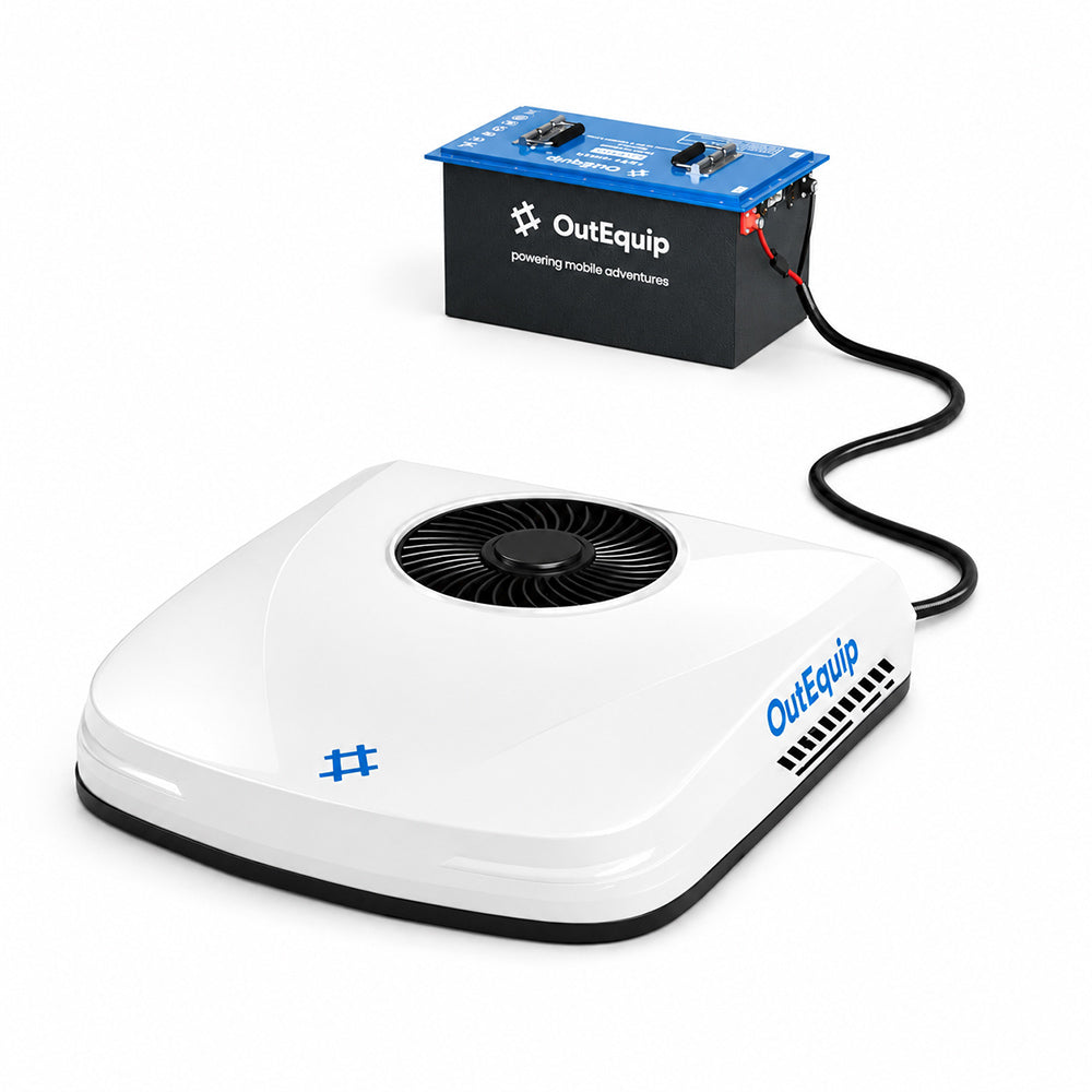 12V Off-Grid Climate Ecosystem: Summit 2 A/C + Smart Power Hub