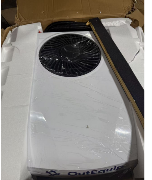[Open Box -Grade A]12V 10,000 BTU White RV Rooftop AC without Heater