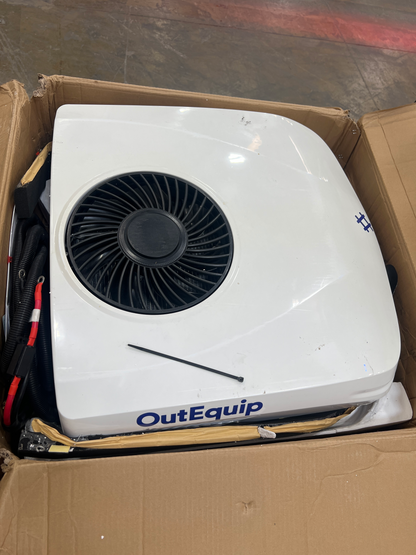 [Open Box -Grade C]12V 10,000 BTU White RV Rooftop AC with Heater