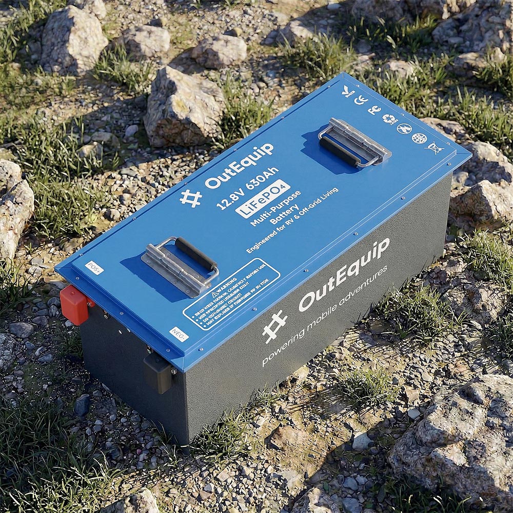 Multi-Purpose Smart LiFePO4 Battery | Engineered for RV & Off-Grid Living w/ App Control