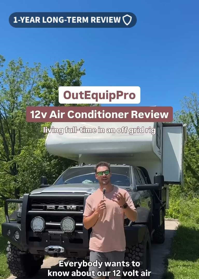 12V Air Conditioner for RV,Off-grid Truck Camper Cooling,Energy-efficient 12V AC heate,Long-term RV AC review,Solar-powered air conditioning system
