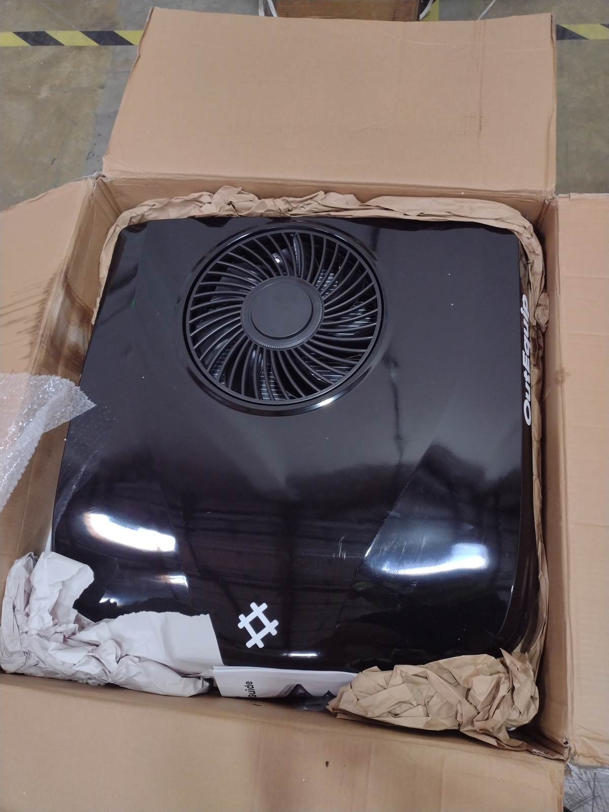 [Open Box -Grade A]12V 10,000 BTU Black RV Rooftop AC without Heater