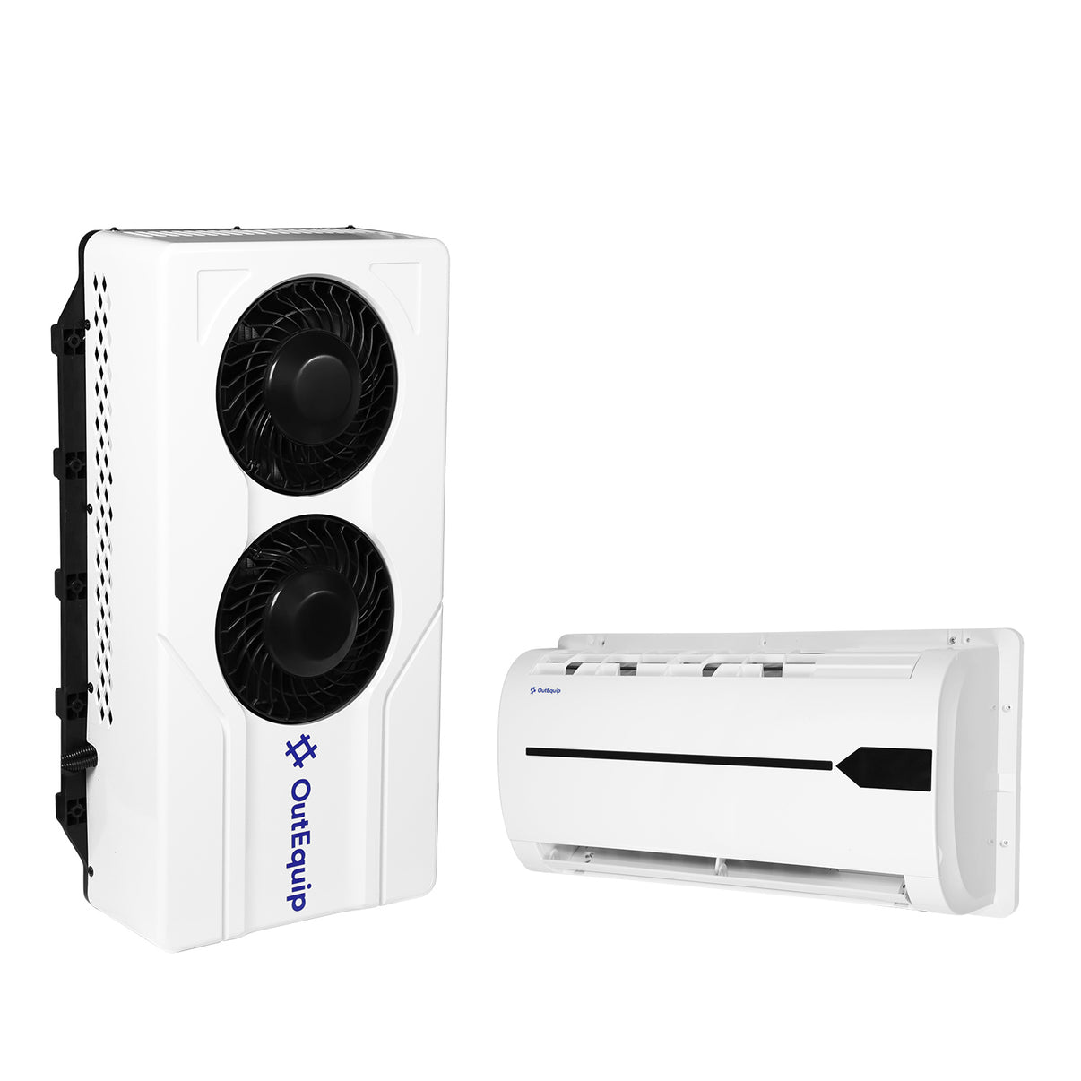 12V Mini Split Air Conditioner Unit for RV, Camper, Semi Truck - 12500 ...