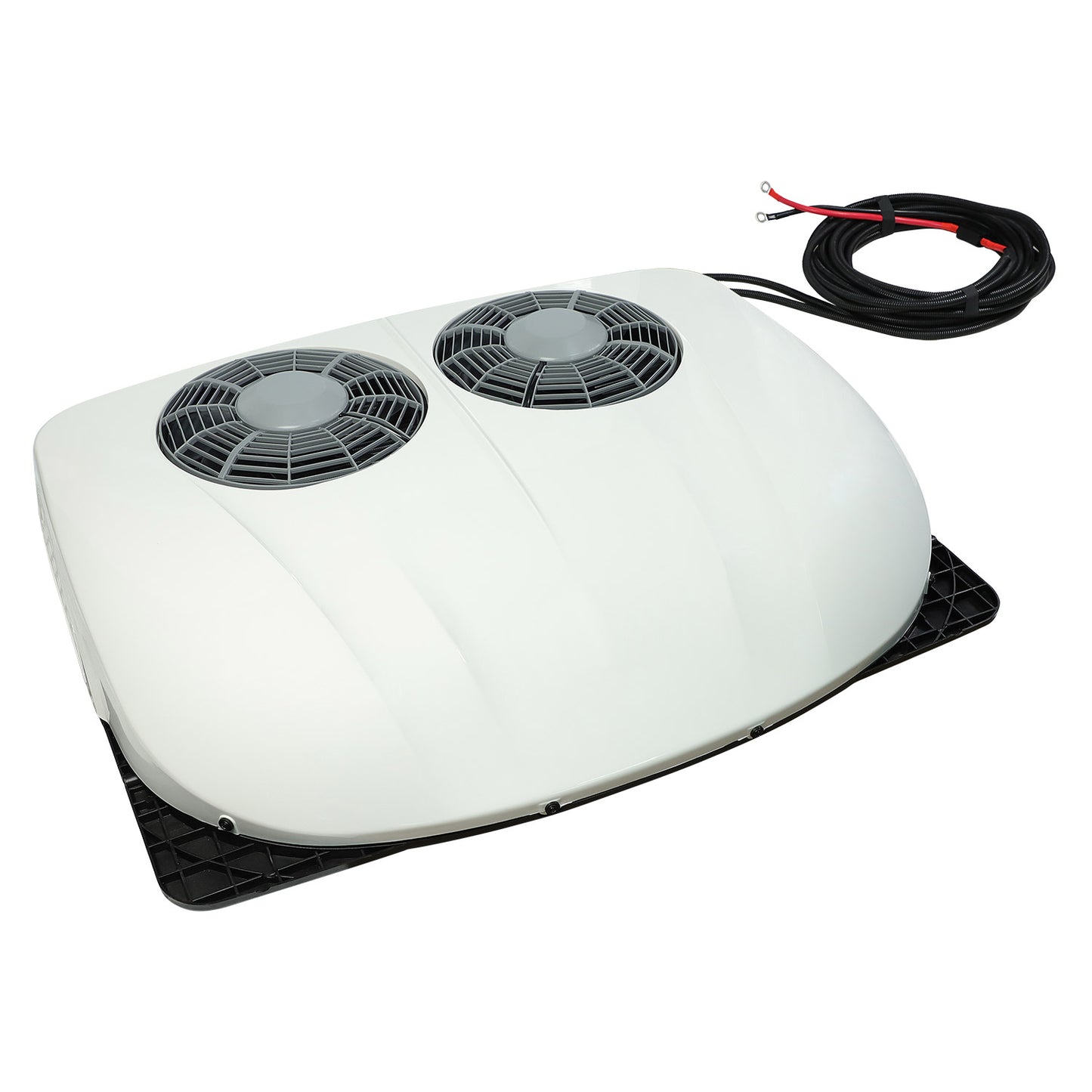 12V Air Conditioner, 13500 BTU Rooftop AC for Semi Truck Bus RV Van Camper, Low Profile RV AC Unit, 12 Volt DC Powered