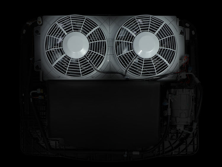 dual fan rv air conditioner