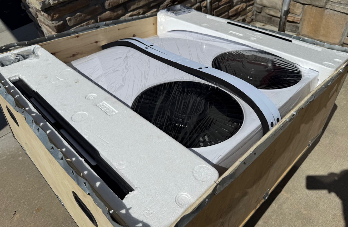 [Open Box -Grade A]12V 13,500 BTU White RV Rooftop AC