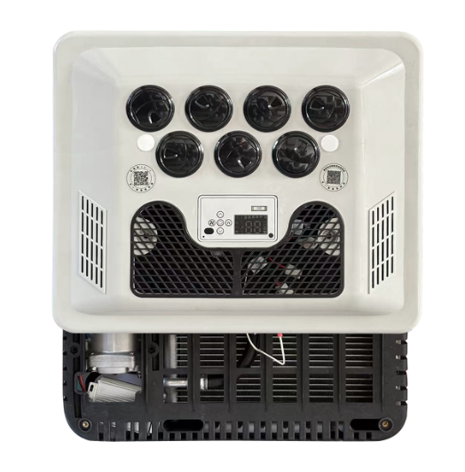 8,000 BTU Rooftop Air Conditioner, 12V DC Cooling & Heating Unit for RVs, Vans, Campers, Tractors, Trucks