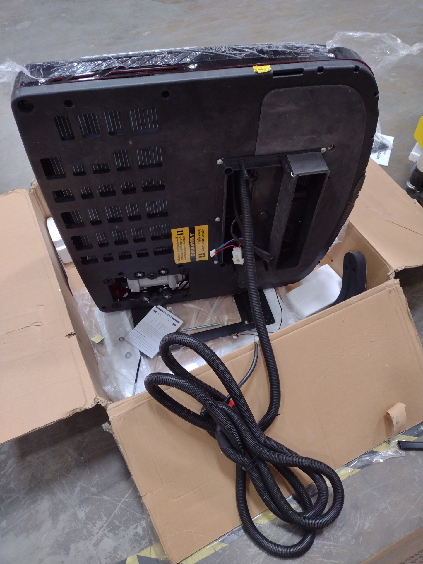 [Open Box -Grade B]12V 10,000 BTU Black RV Rooftop AC without Heater