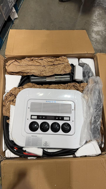 [Open Box -Grade C]12V 10,000 BTU White RV Rooftop AC with Heater