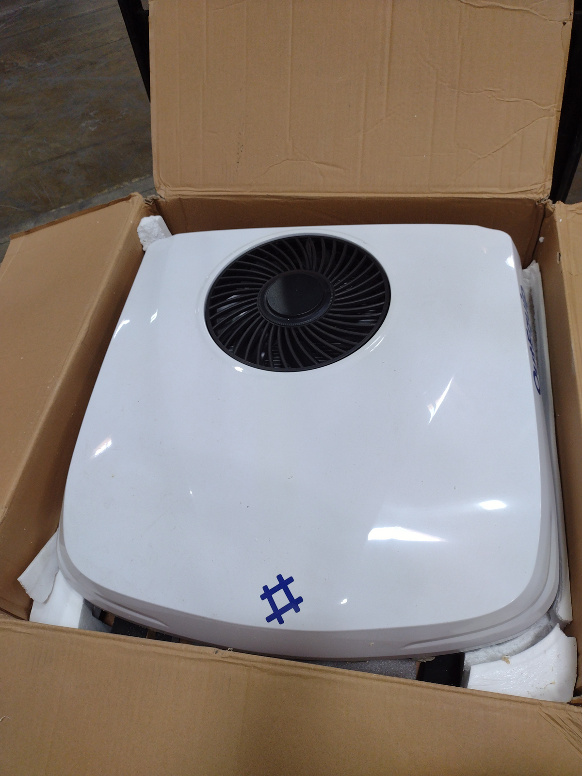 [Open Box -Grade C]12V 10,000 BTU White RV Rooftop AC with Heater