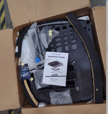[Open Box -Grade B]12V 10,000 BTU Black RV Rooftop AC without Heater