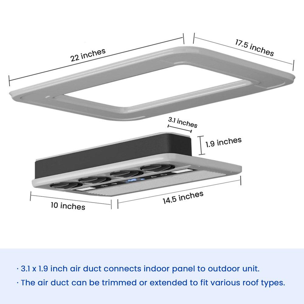 12v ac size