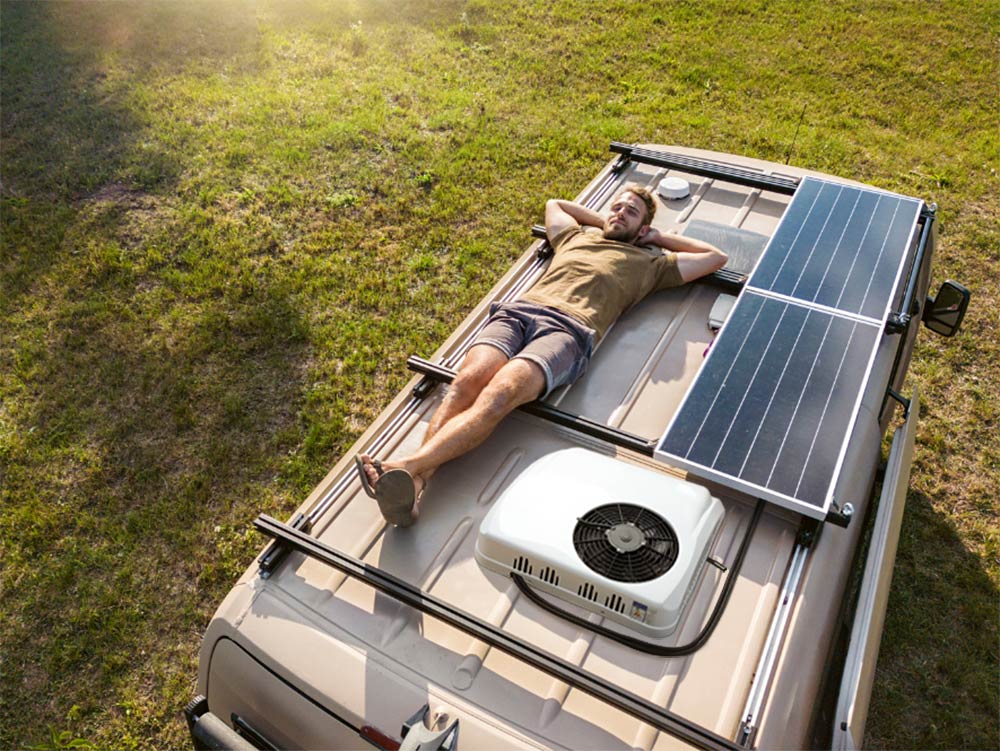 low profile air conditioner for camper