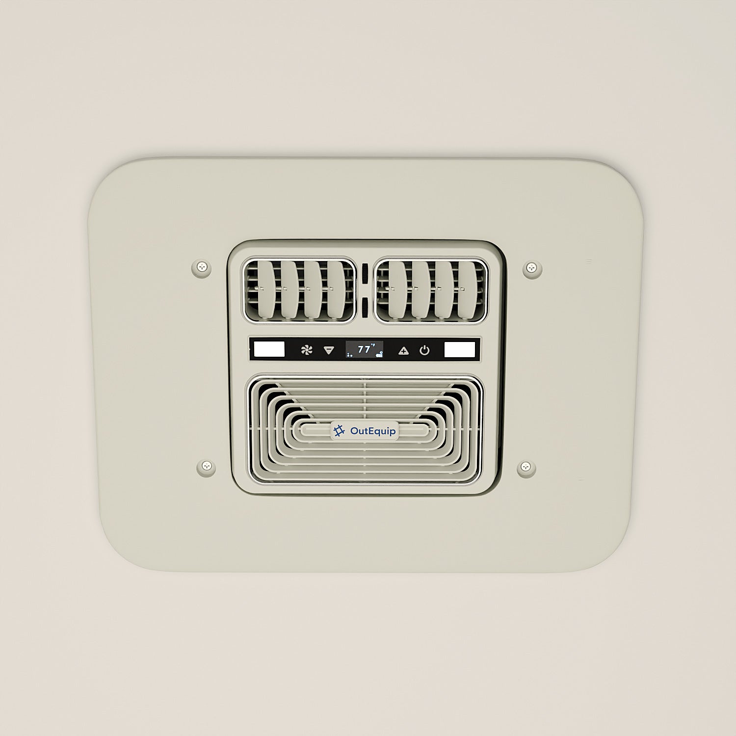 110V RV Air Conditioner with Heat Pump, 15000 BTU Rooftop Air Conditio ...