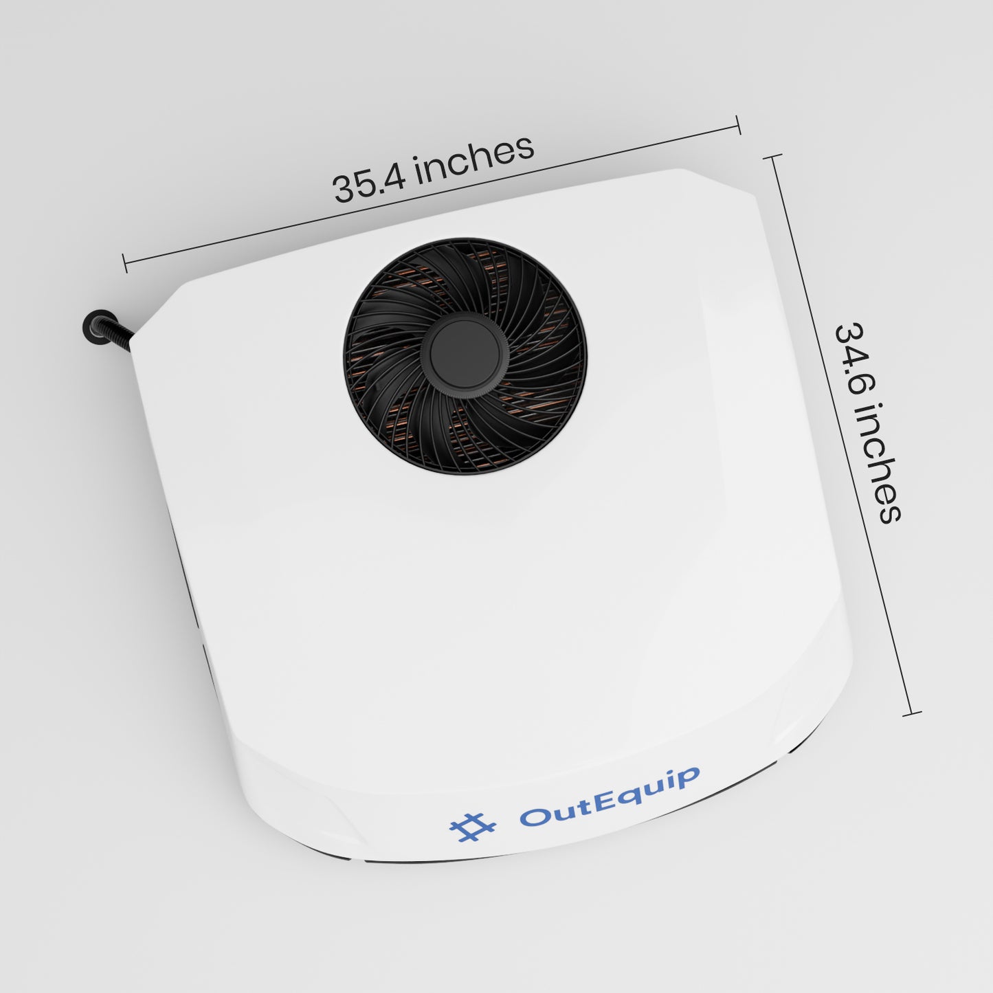 110V RV Air Conditioner with Heat Pump, 15000 BTU Rooftop Air Conditioner for RVs, Vans, Campers, Trailer (Spring 2025 Launch)