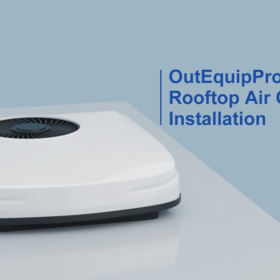 outequippro rv air conditioner installation tutorial